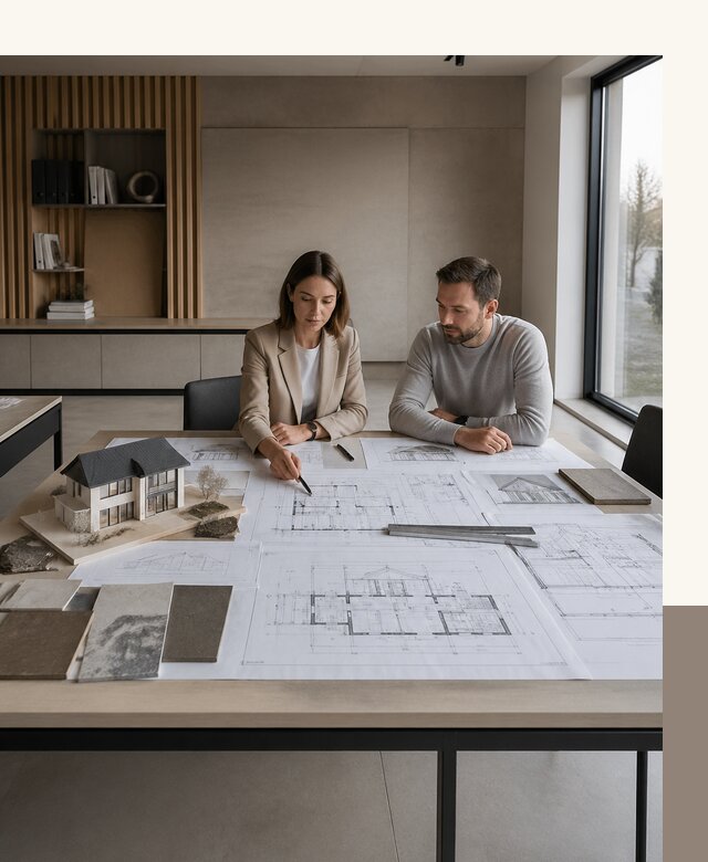 Проект коттеджа в Туле с индивидуальной планировкой