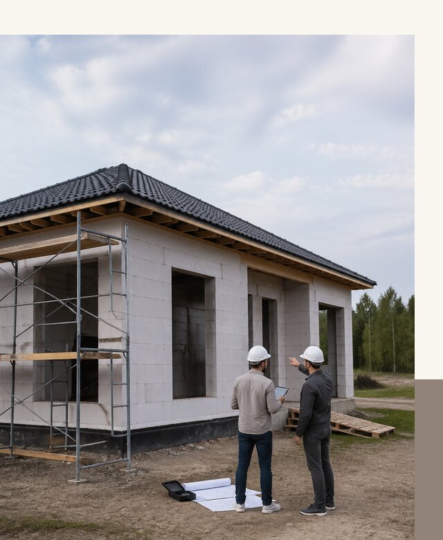 Проектирование одноэтажных домов из газобетона в Туле